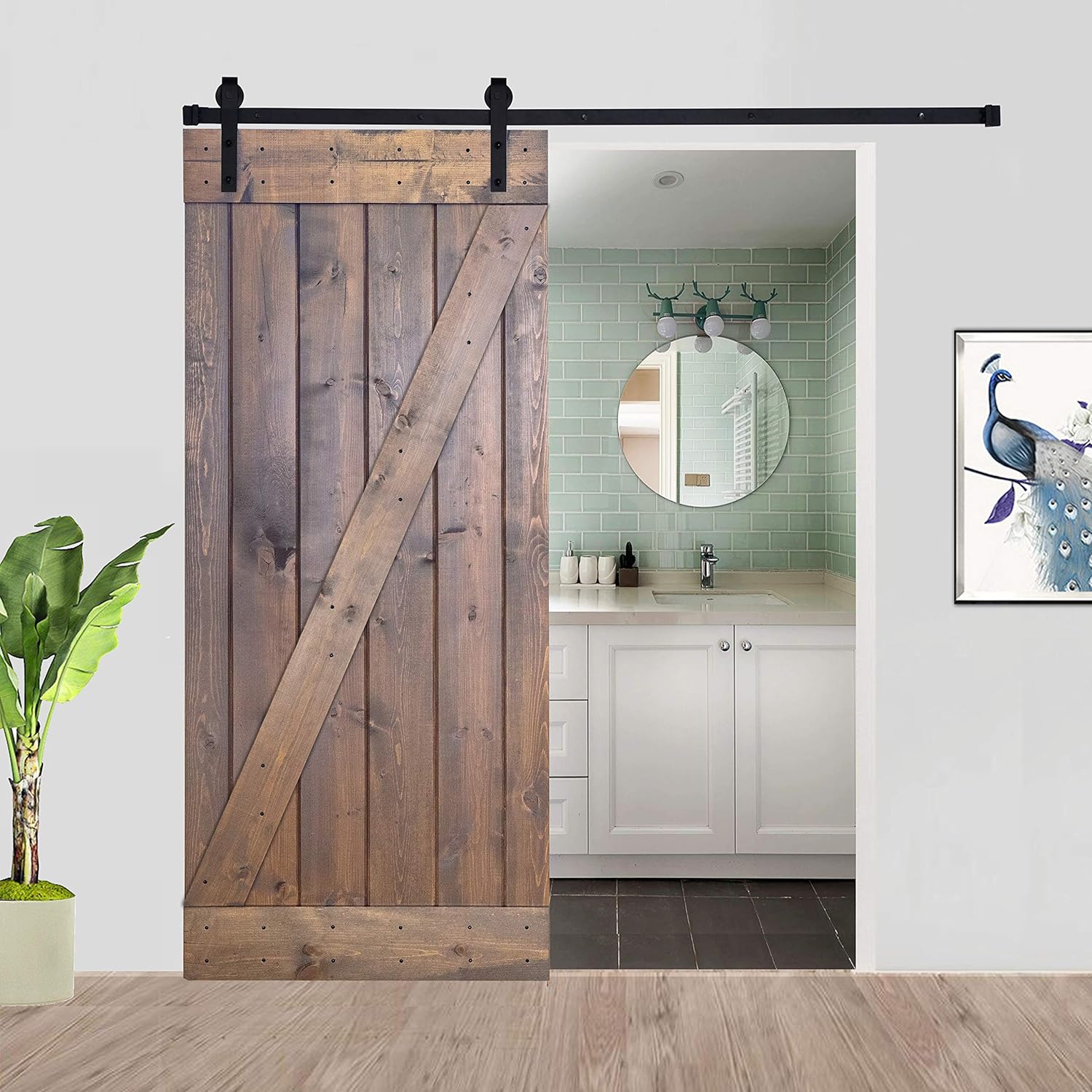 Exclusive Discount 60% Price Paneled Wood Barn Door Without Installation Hardware Kit - Z2 Series Best Review Paneled Wood Barn Door Without Installation Hardware Kit - Z2 Series