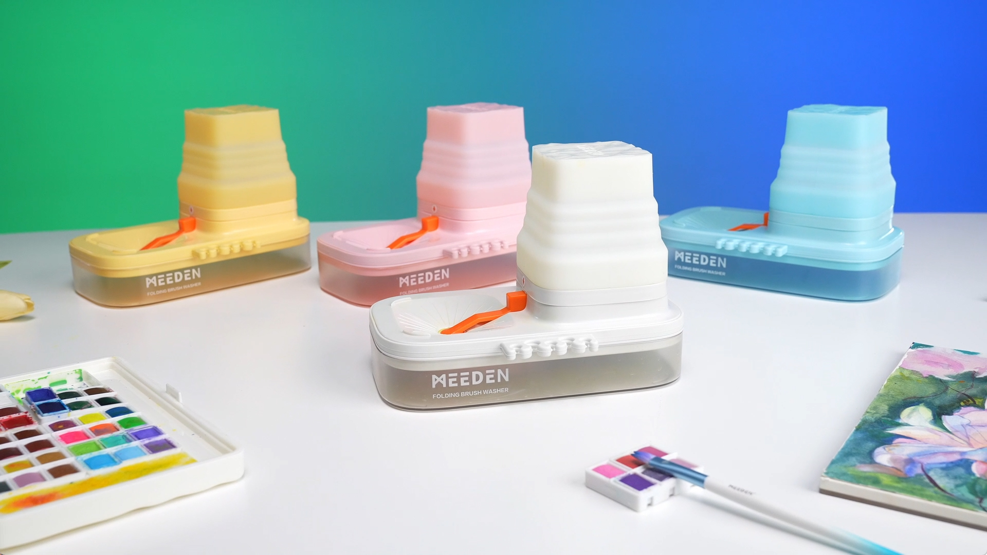 Amazon.com: MEEDEN Portable Paint Brush Cleaner: Brush Rinser with