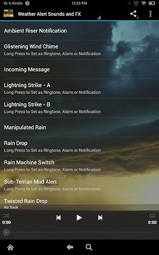Epic Rain & Thunder Sounds - with featured ebook: Basic Weather Spotters’ Field Guide