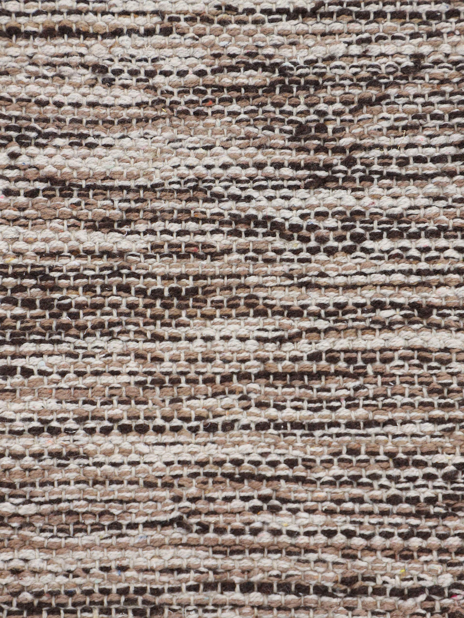 carpetfine Tappeto a tessitura Kilim Azizi passatoia beige 80x500 cm | Tappeto moderno per soggiorno e camera da letto