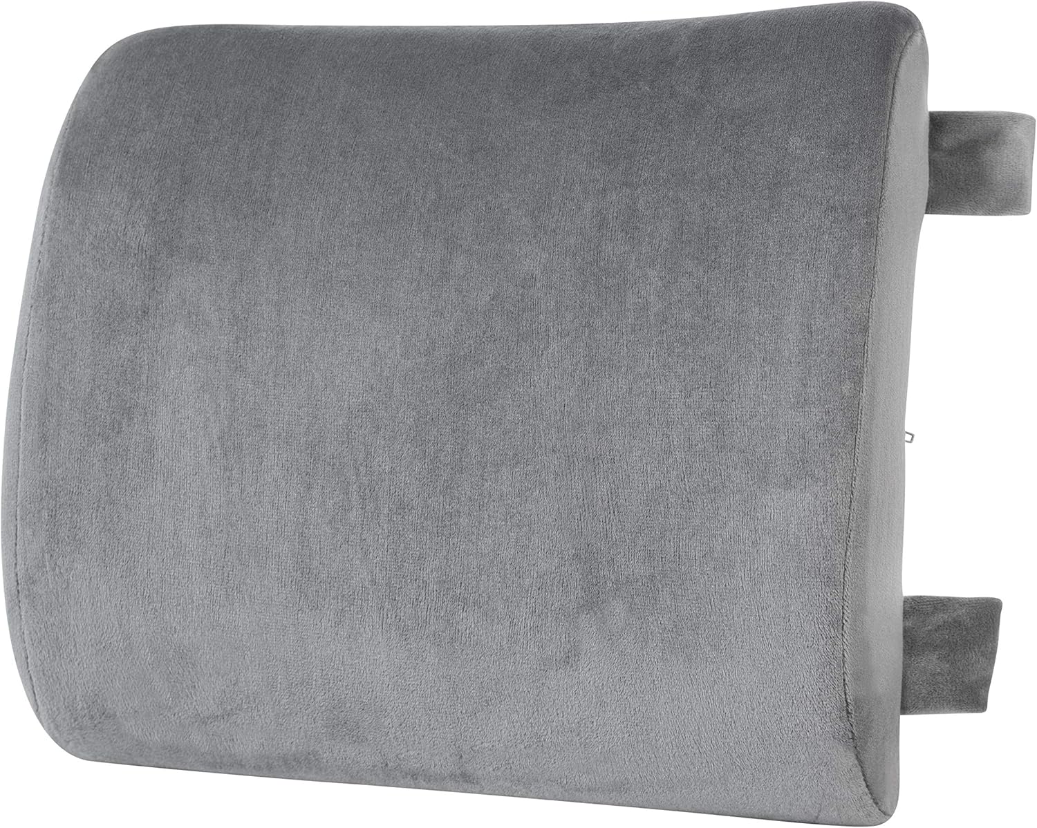 Healthy Spirit Memory Foam Seat Cushion and Lumbar Back Cushion Combo Set | Office Chair Cushion Set, Car Seat, Gray : Health & Household