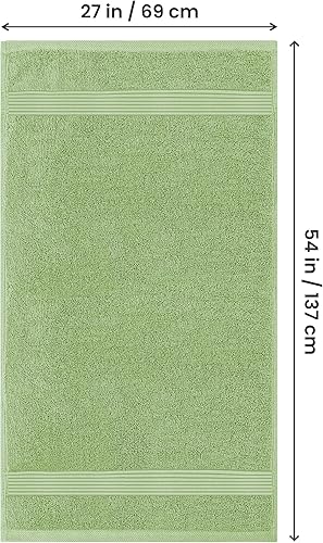 Miniatura 2 de Utopia Towels - Juego de toallas de baño 100 % algodón hilado en anillo, 600 GSM, secado rápido, muy absorbentes y suaves al tacto, perfectas para