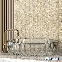 Vista 4 de MOFIT Protector contra salpicaduras despegar y pegar para cocina, Panel de pared 3D azulejo despegar y pegar autoadhesivo protector contra