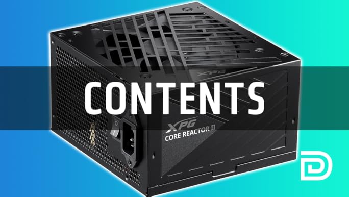 Amazon.com: XPG Core Reactor II Modular PSU: ATX3.0-80 Plus