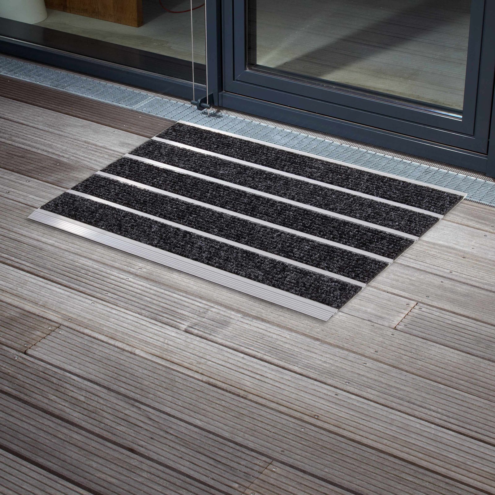 Floordirekt PRO - Zerbino in alluminio, disponibile in 2 misure 42 x 60 cm