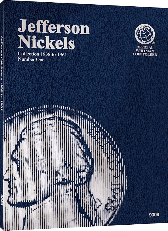 Carpeta Jefferson Nickels 1938-1961 (Carpeta oficial de monedas Whitman)