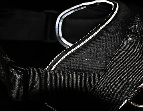 Miniatura 6 de Dean and Tyler DT - Arnés para perro, color negro con ribete reflectante, talla XS, se adapta a circunferencia 20 a 23 pulgadas