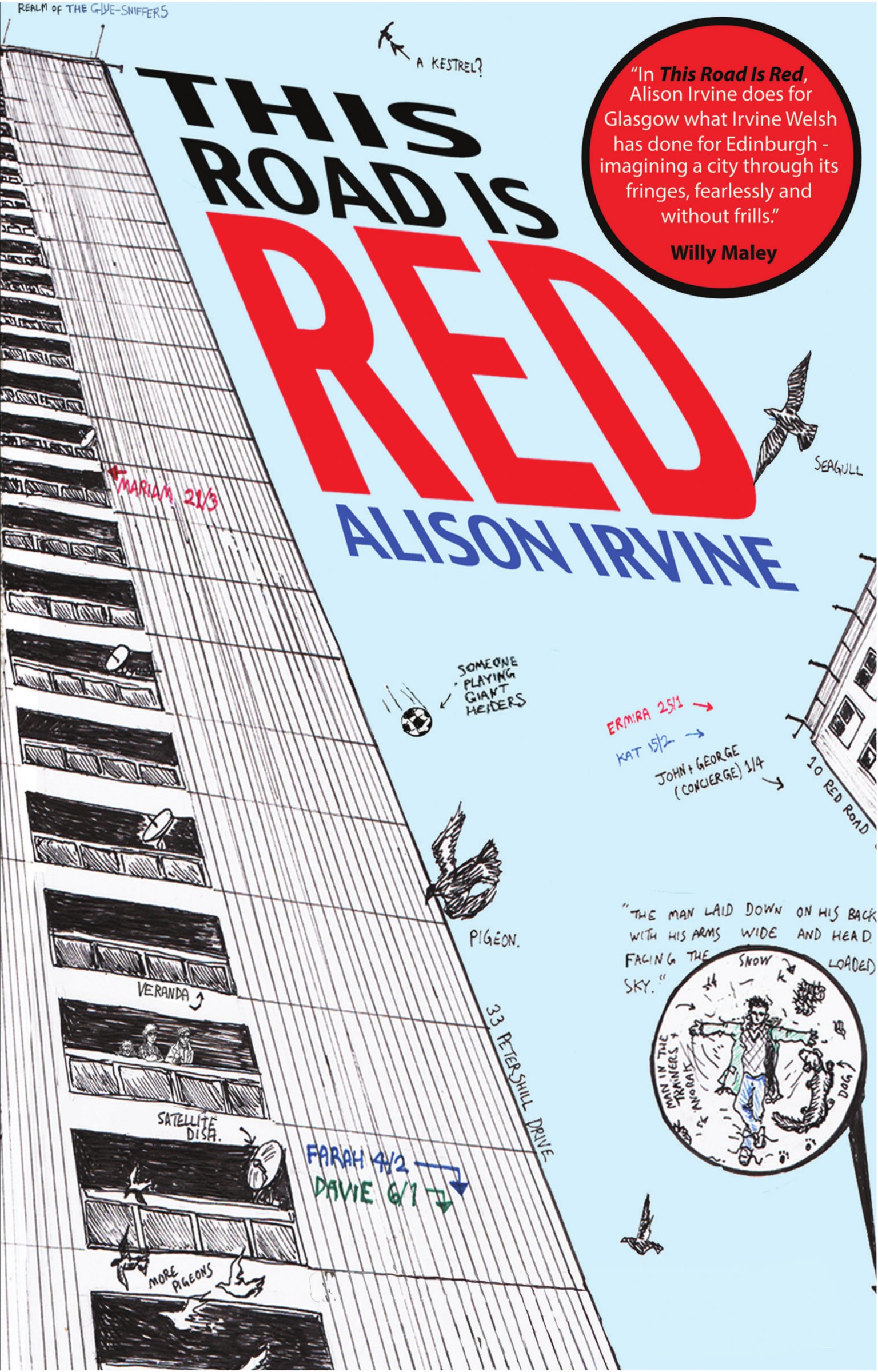 This Road is Red by Alison Irvine PAPERBACK 9781910021538