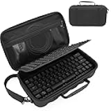 CASEMATIX 60% Keyboard Case for 61 Key Mechanical Keyboards up to 11.5