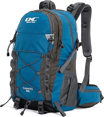 Mochila Diamond Candy impermeable, para senderismo, paquete ligero de 10.57 galones, liviano, para campamento y viaje, unisex