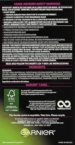 Vista 40 de Garnier Olia - Tinte para el cabello libre de amoníaco [4.0], marrón oscuro, 1 unidad (paquete de 4)