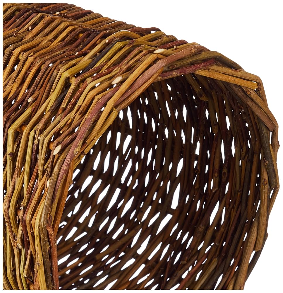 Hamster Obstacle Course Tunnel, Hamster, En Osier, ø 10 × 25 Cm