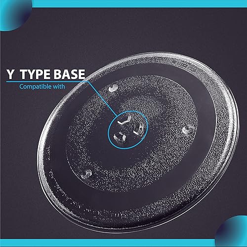 Miniatura 6 de Saffire Placa giratoria para microondas de vidrio de 11.25 pulgadas - Reemplazo compatible para GE WB49X10097, Magic Chef 203500, Samsung DE74-20102D