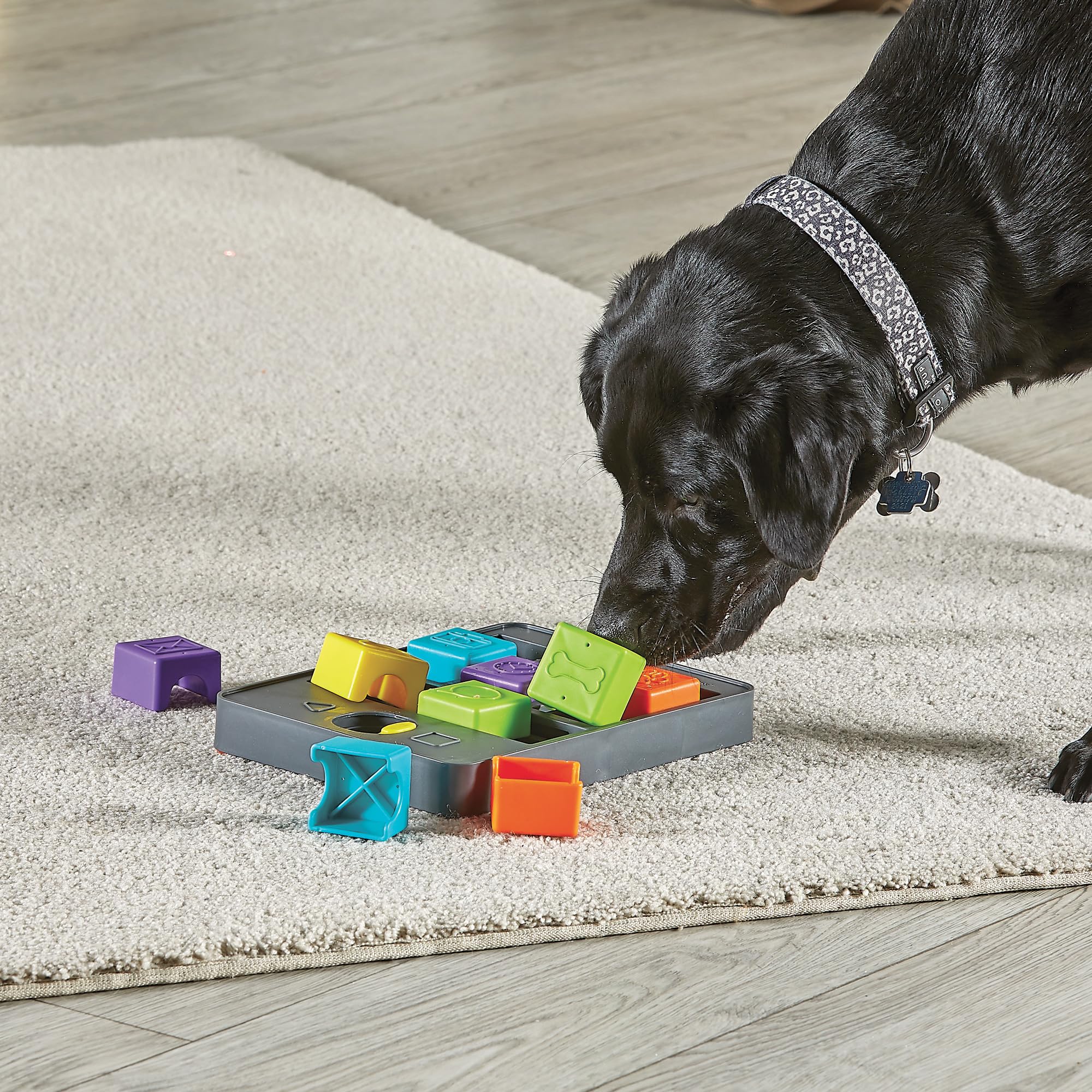 Brightkins Gamer Leckmatte Für Hunde - Interaktives Schleck-Spielzeug | Angstlinderung & Beschäftigung