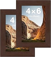 Vista 28 de FrameWorks Marcos de fotos clásicos de madera de 12 x 12 a 8 x 8 pulgadas con vidrio templado, roble natural, paquete de 2