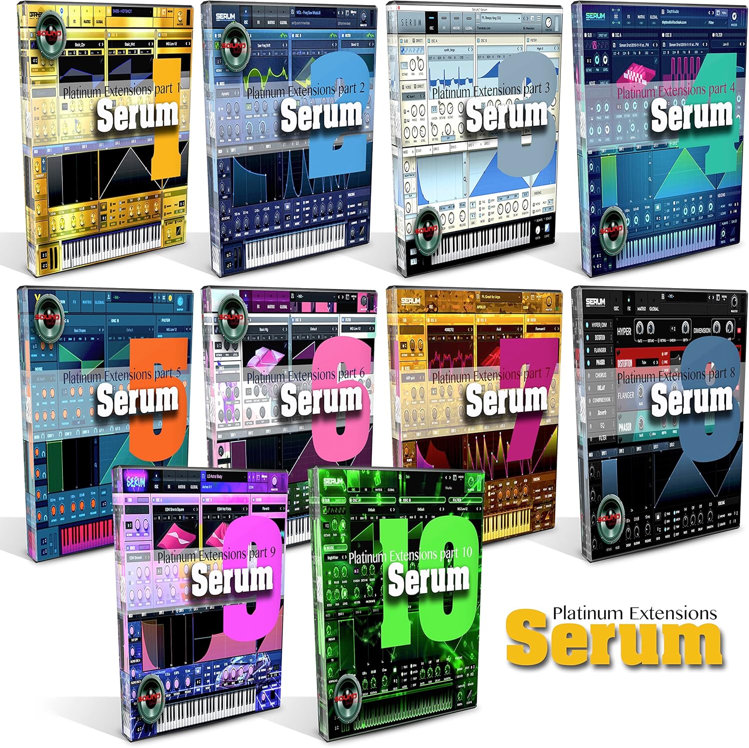 for SERUM xFer Platinum Extension MEGA Bundle Large