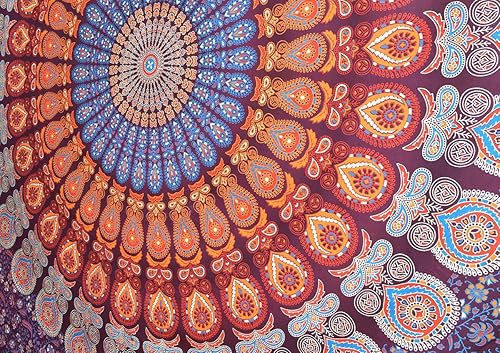 Miniatura 9 de Popular Handicrafts - Tapiz de mandala medidas