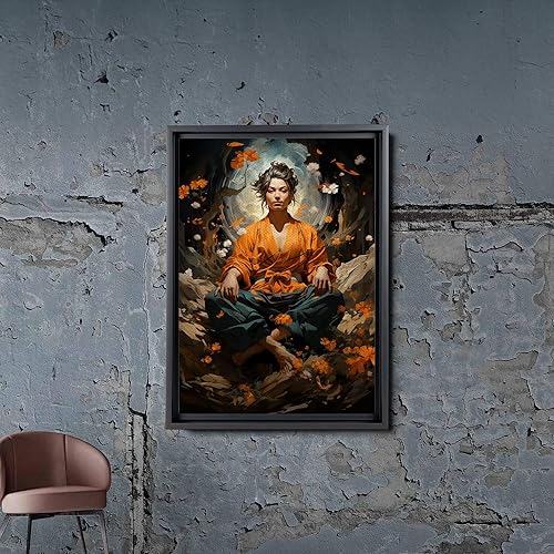 Miniatura 4 de Yoga Wall Decor, Yoga Wall Art, Buda Canvas Art, Buda Decor, Buda Canvas Print, Luxury Framed Wall Decor, Canvas, Art Decor