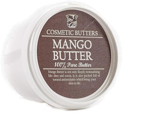 Mystic Moments  Mantequillas cosméticas  Mantequilla de mango 3.53 oz - Mantequilla cosmética pura y natural vegana sin OMG