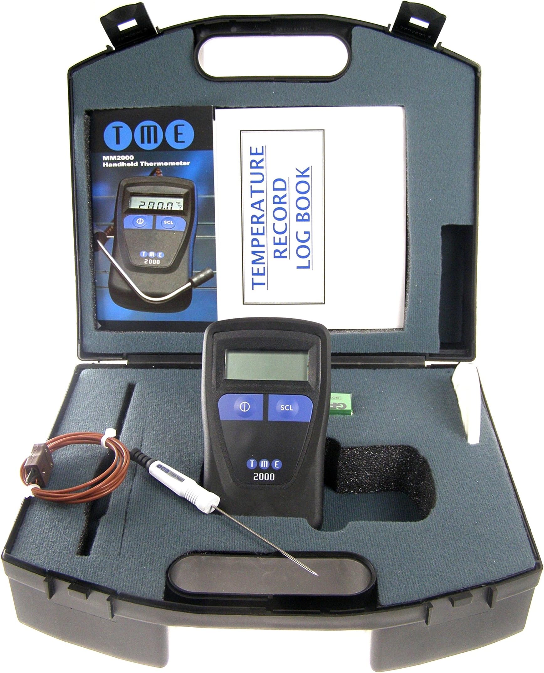 TME SVK1 Sous Vide Temperature Monitoring Kit, Professional Range, Black