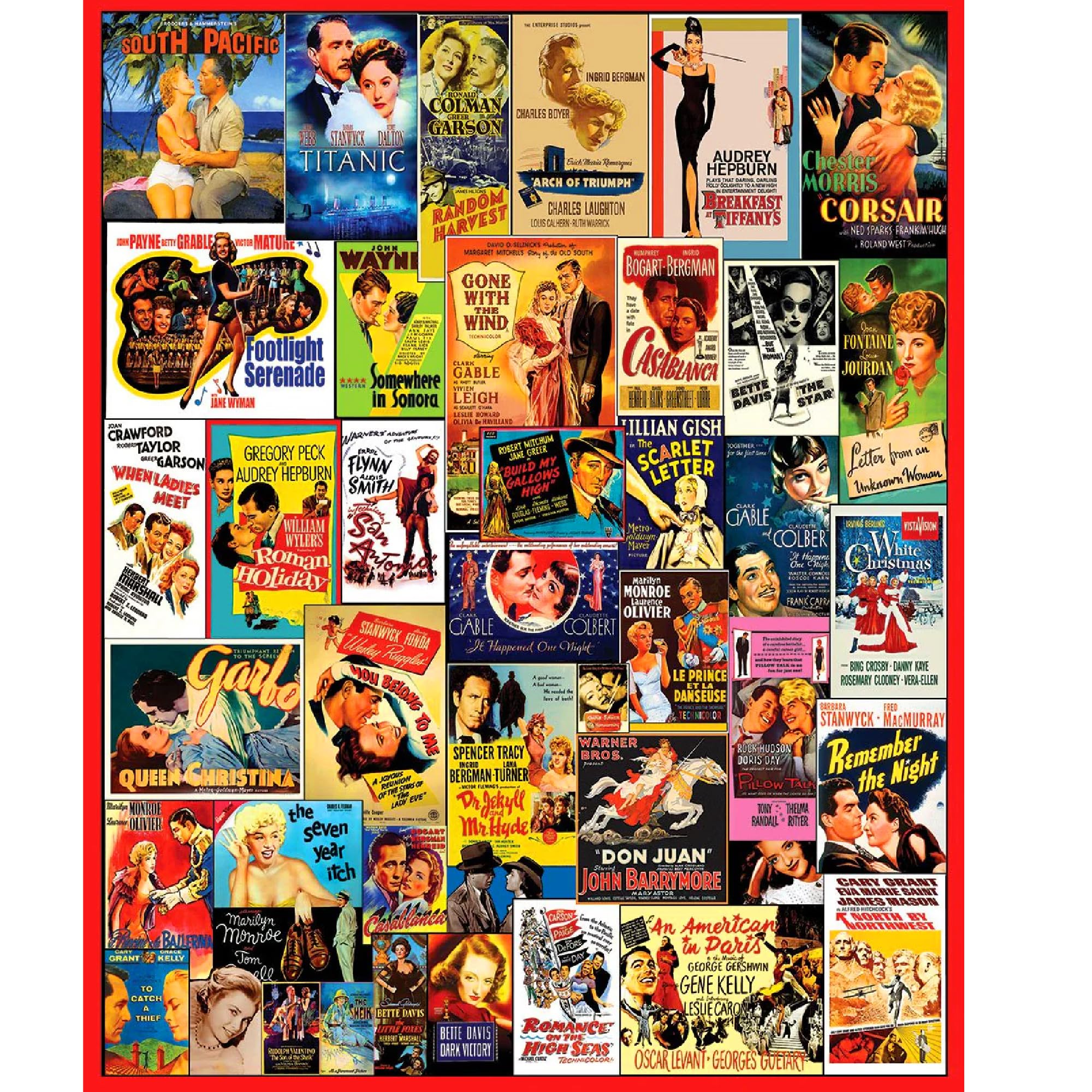 Sponsored Ad - Puzzles - Classic Movie Posters - 1,000 Piece Jigsaw Puzzle