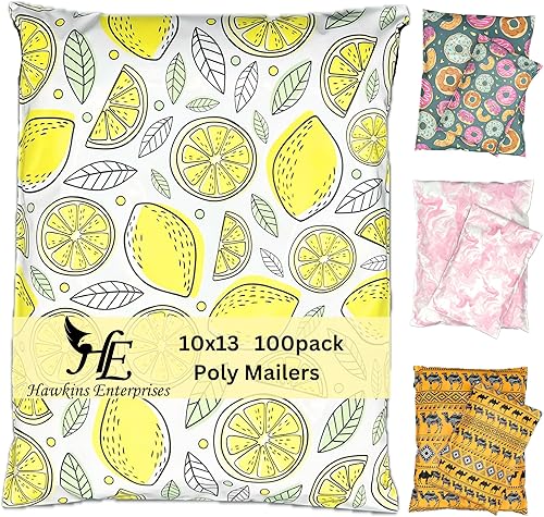 Miniatura 10 de Sobres de polietileno de 6 x 9 pulgadas, paquete de 40 sobres de envío resistentes de 2.3 mil a prueba de manipulaciones y autosellables para