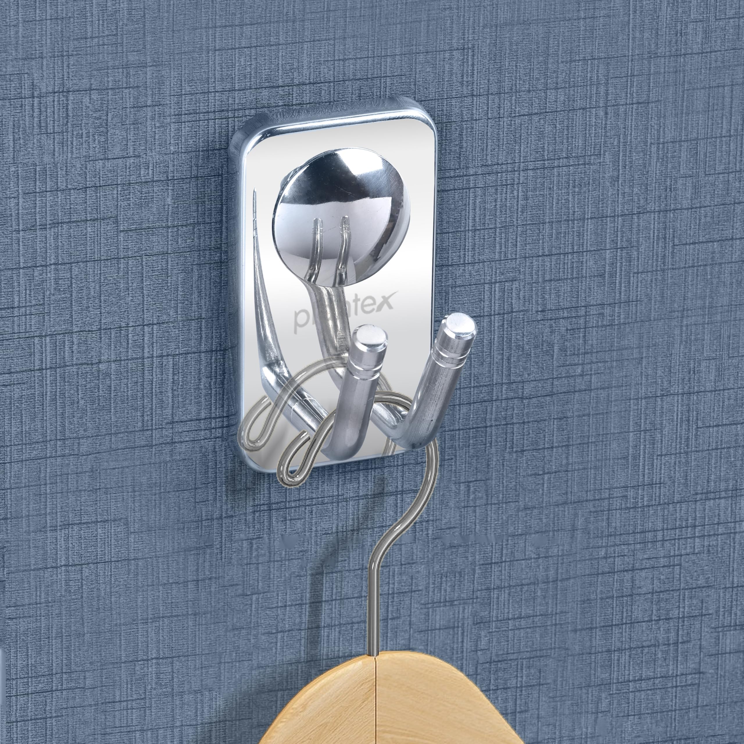 Plantex Chrome Mirror Finish Robe Hook/Hanging Hooks for Bathroom/Wall Hooks for Hanging Clothes/Hooks for Wall/Bathroom Accessories - Metro (B07RLVVFK8) Amazon Price History, Amazon Price Tracker
