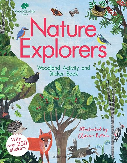 Nature detectives woodland activity andsticker
