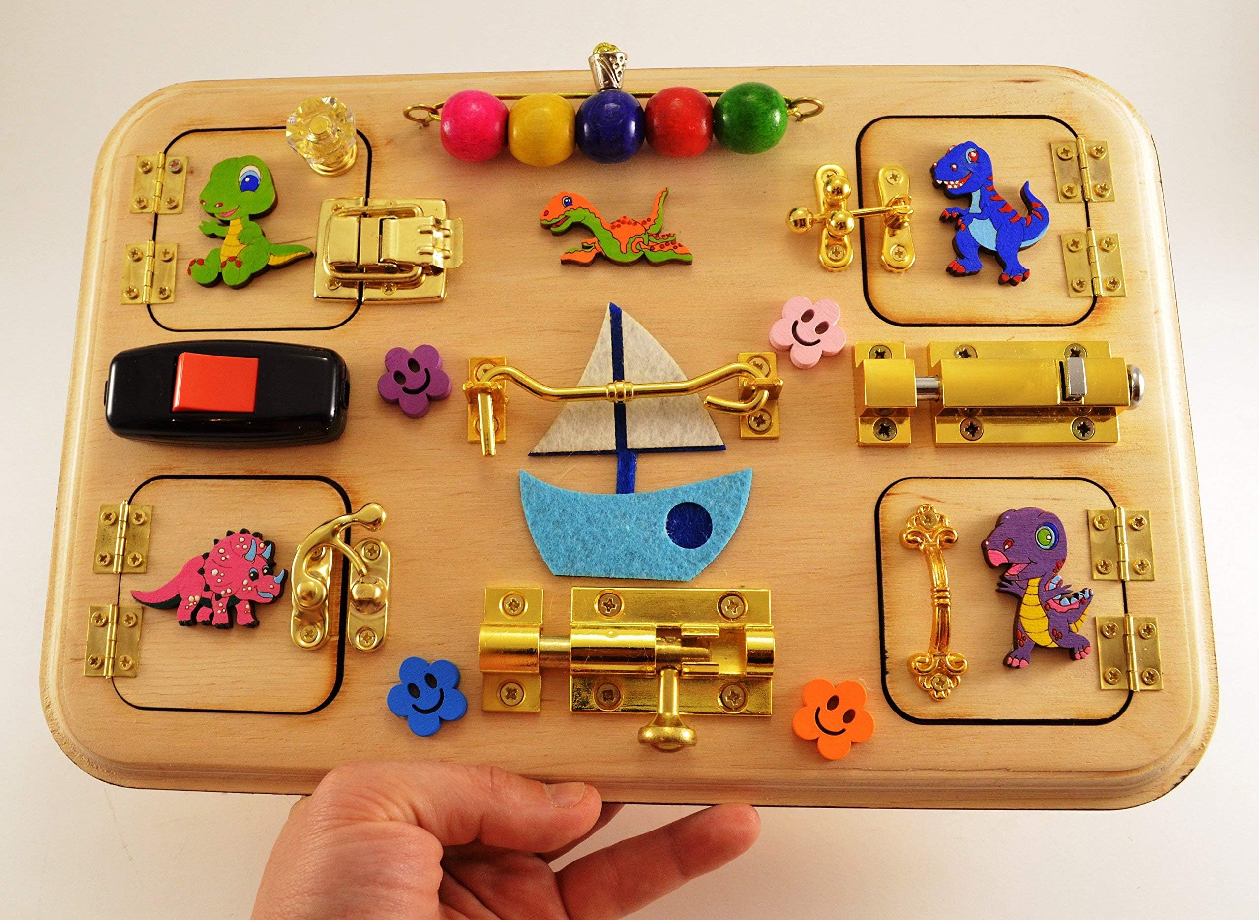 Busy board Toddler Activity board Travel busy board Montessori Toy for autism Gift 1st Baby gift Baby toy Christmas baby gift Halloween gift