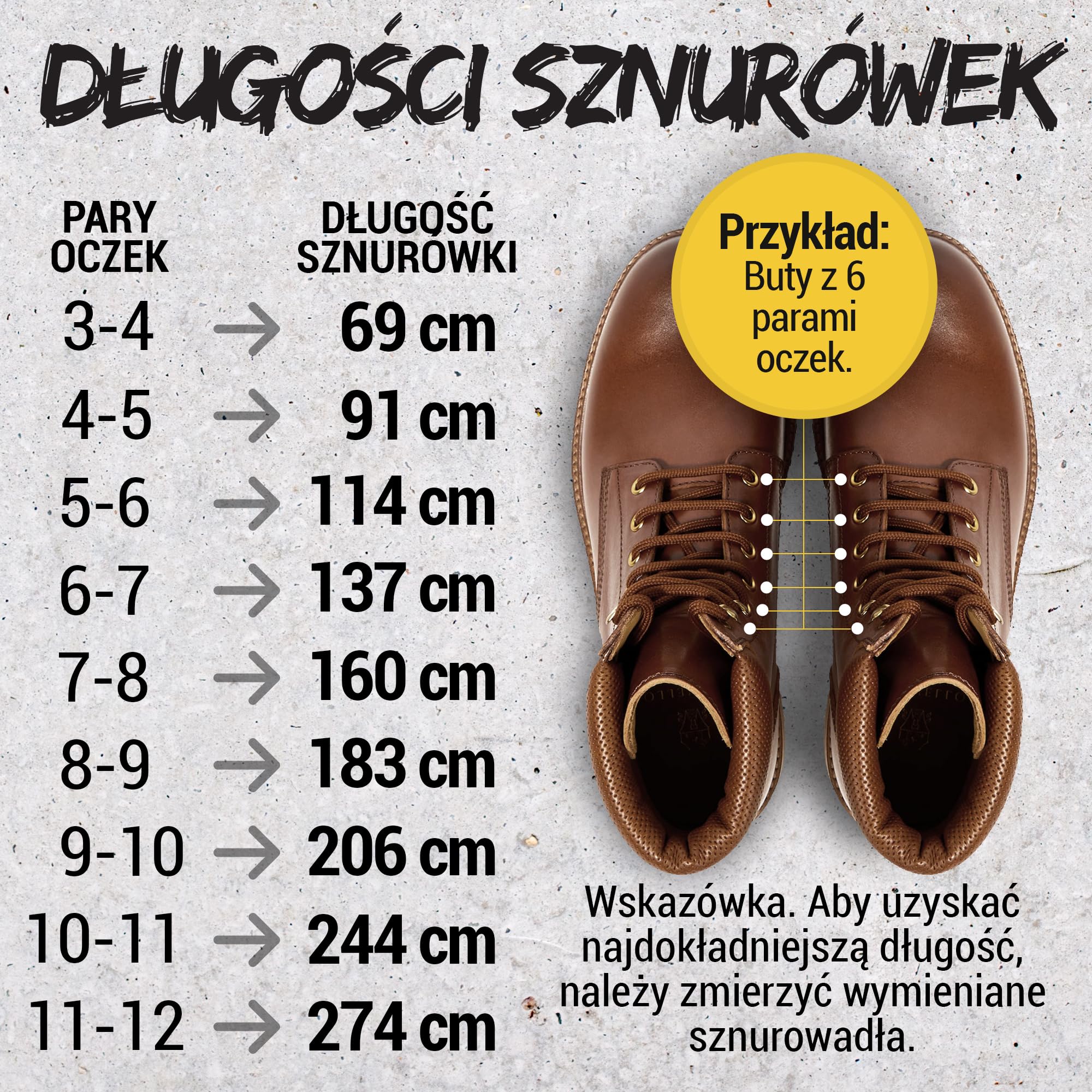 Miscly Sznurówki Okrągłe do Butów Wysokich - Wytrzymałe i Trwałe Sznurówki do Butów Roboczych i Obuwia Turystycznego