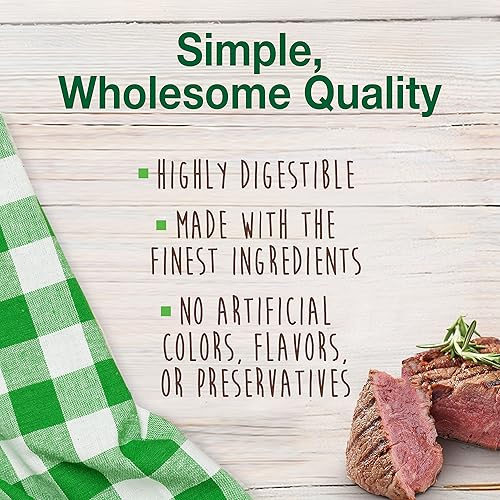 Miniatura 5 de Nylabone Healthy Edibles Meaty Center - Golosinas naturales para perros, con ingredientes limitados para perros pequeños, sabor a carne, pequeñas (4