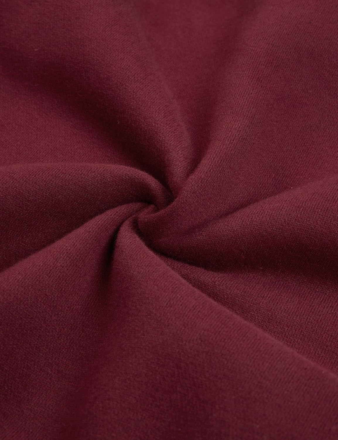 SweatyRocks Sweatshirt Pullover Fleece Drop Shoulder Striped Hoodie Burgundy X-Large