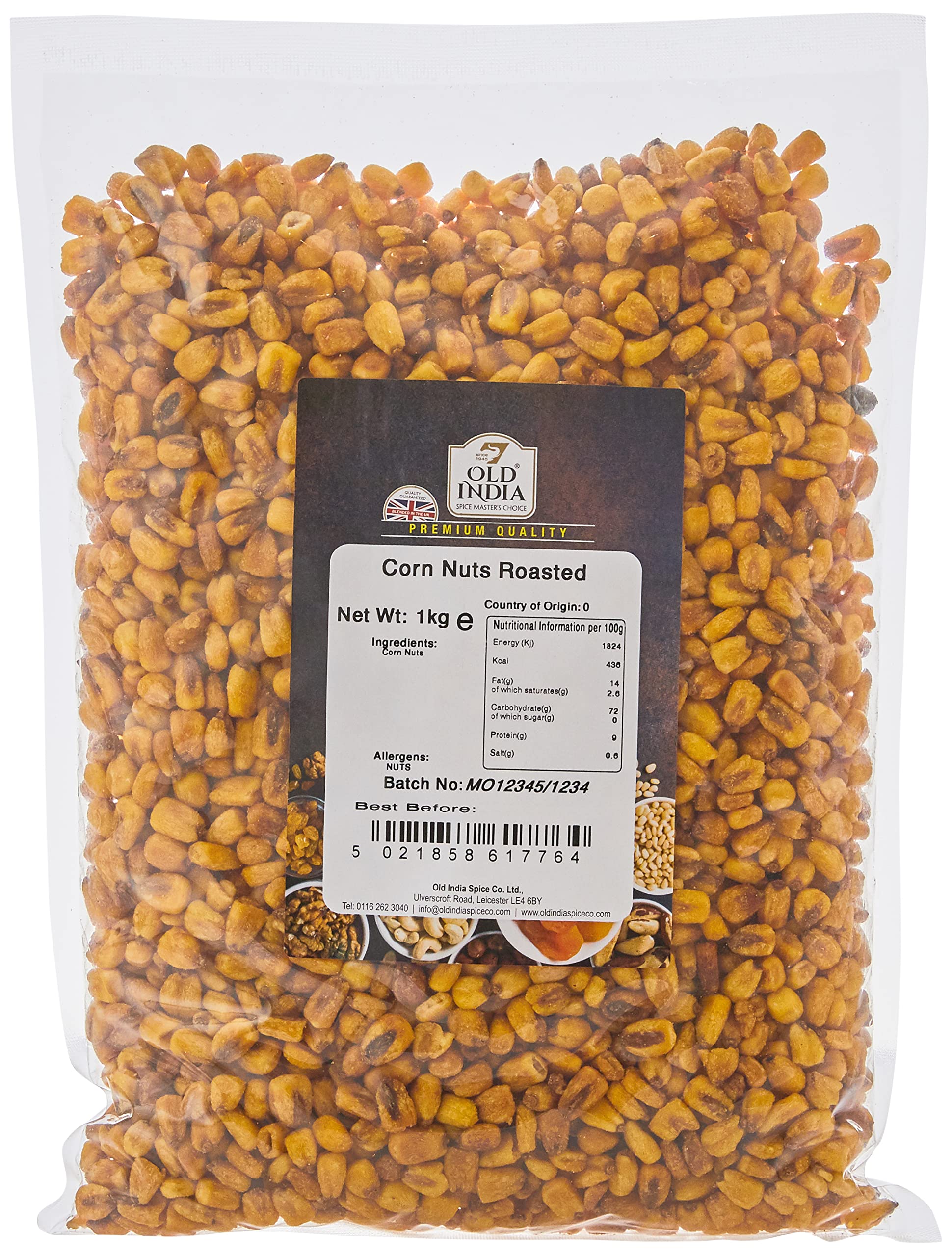 Old India Corn Nuts Roasted 1kg
