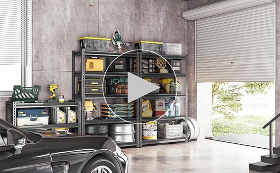 HAVeFUN GARAGE PRODUCTS 「one over f.un」 Amazon.com: Rufokisa 5-Tier Garage Shelving Heavy Duty, 72