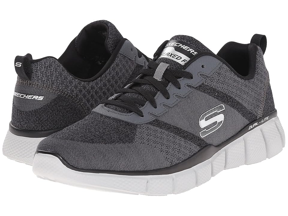 

SKECHERS Equalizer 2.0 True Balance (Charcoal/Black) Men's Shoes