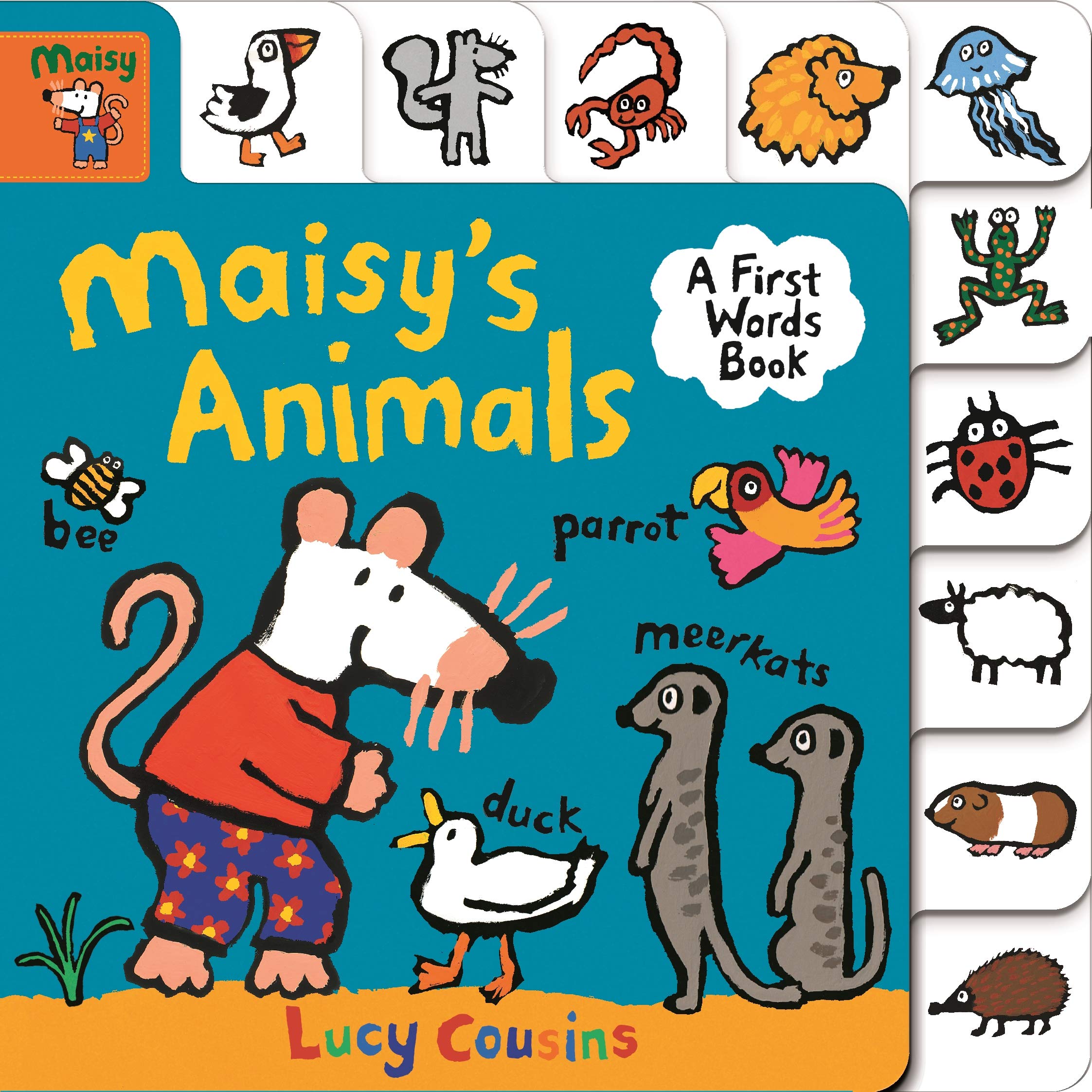 Maisys Animals A First Words Book by Lucy Cousins 9781406387490