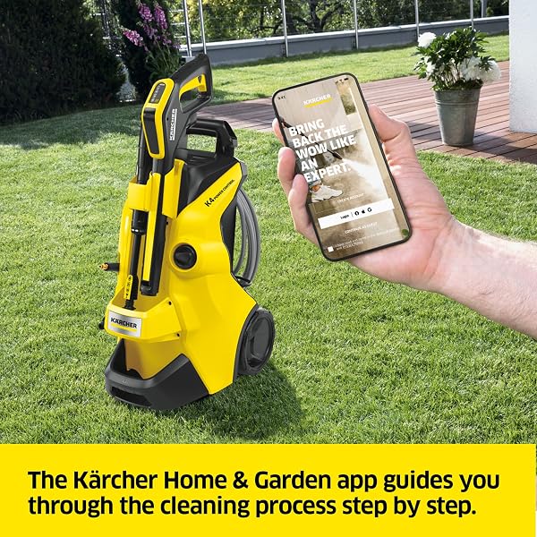 Kärcher K 5 Power Control Flex Car & Home Pressure Washer, pressure: max. 145 bar, flow rate: 500 l/h, area: 40 m²/h, water filter, 13 kg, high-pressure gun, dirt blaster, spray lance, Home Kit - 4