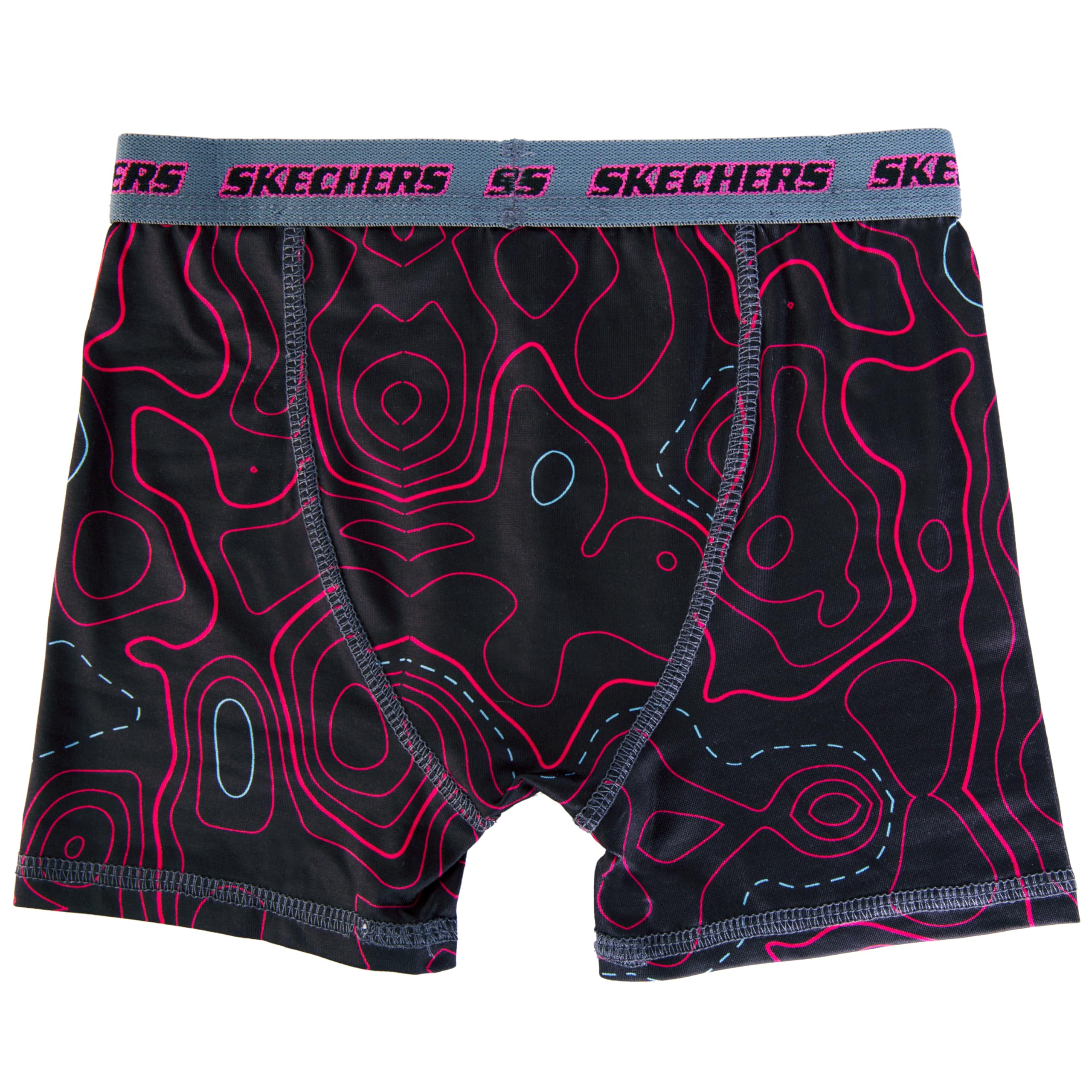 Skechers Jungen Amazon Exclusive 8pk Athletic Boxer Briefs with Unique Prints in Sizes 2/3t, 4, 6, 8 and 10 Retroshorts (8er Pack)