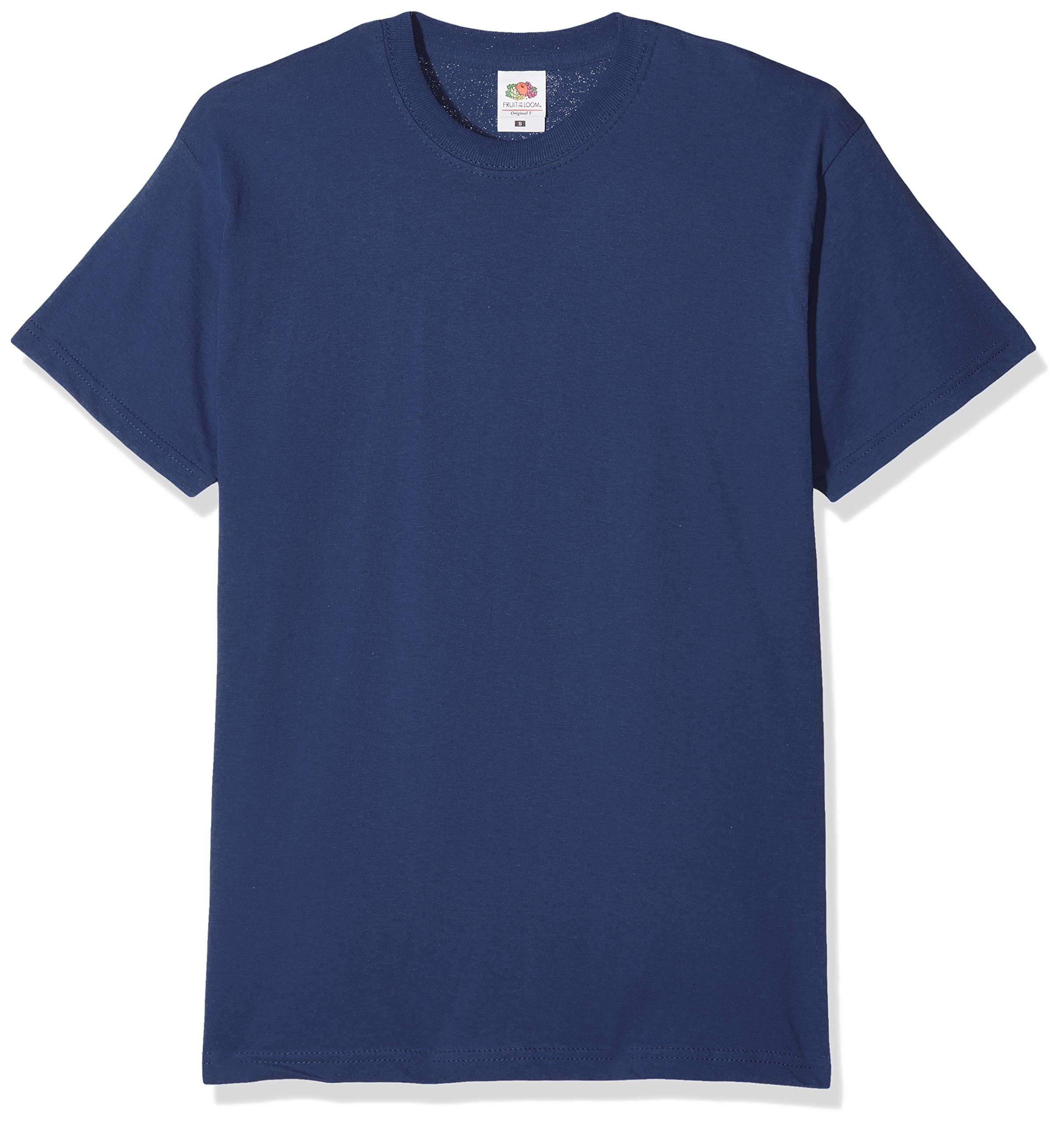 Fruit of the Loom Men's Original T. T-Shirt Pack of 3, Navy, XX-Large