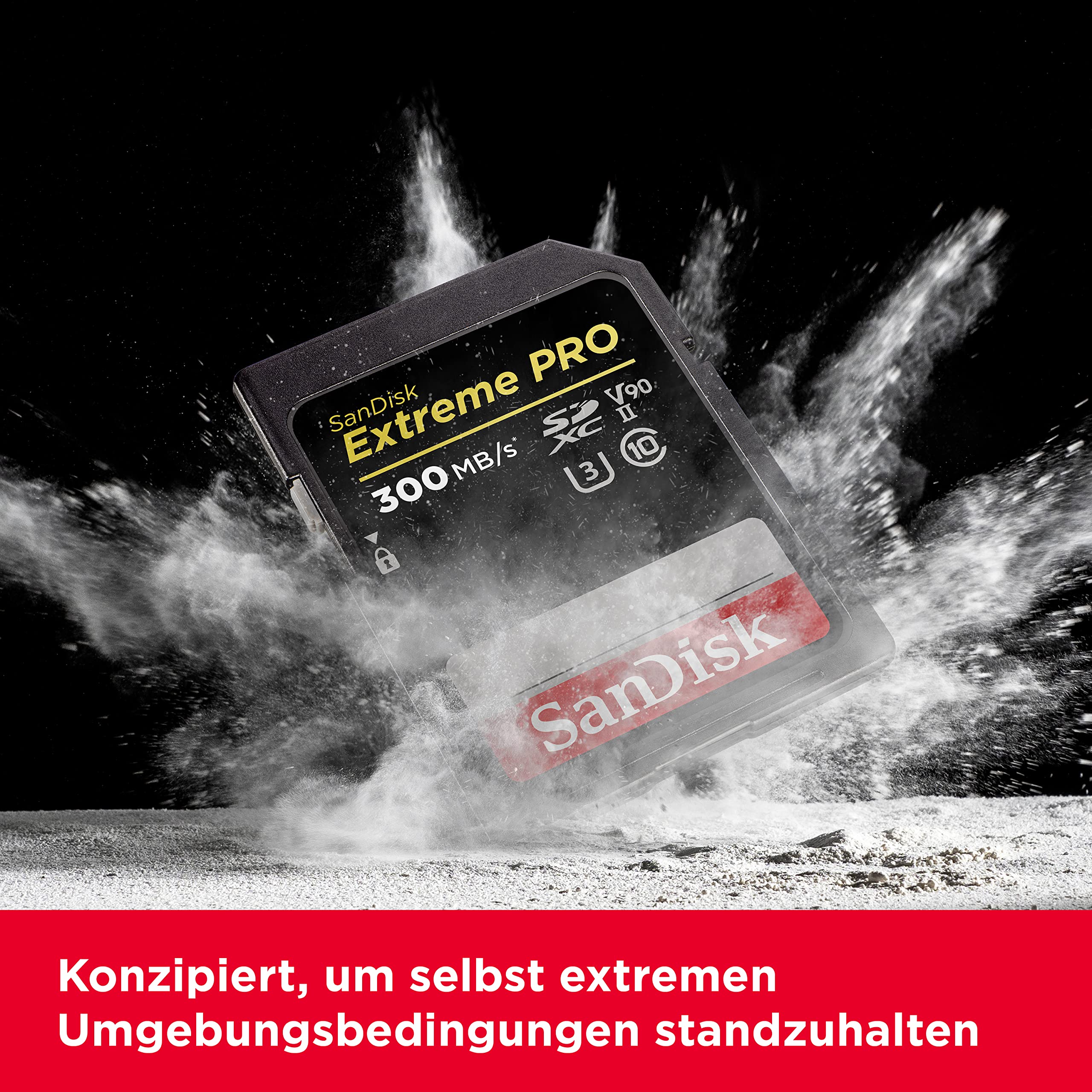 SanDisk Extreme PRO SDHC UHS-II Speicherkarte V90 64 GB: Amazon.de 