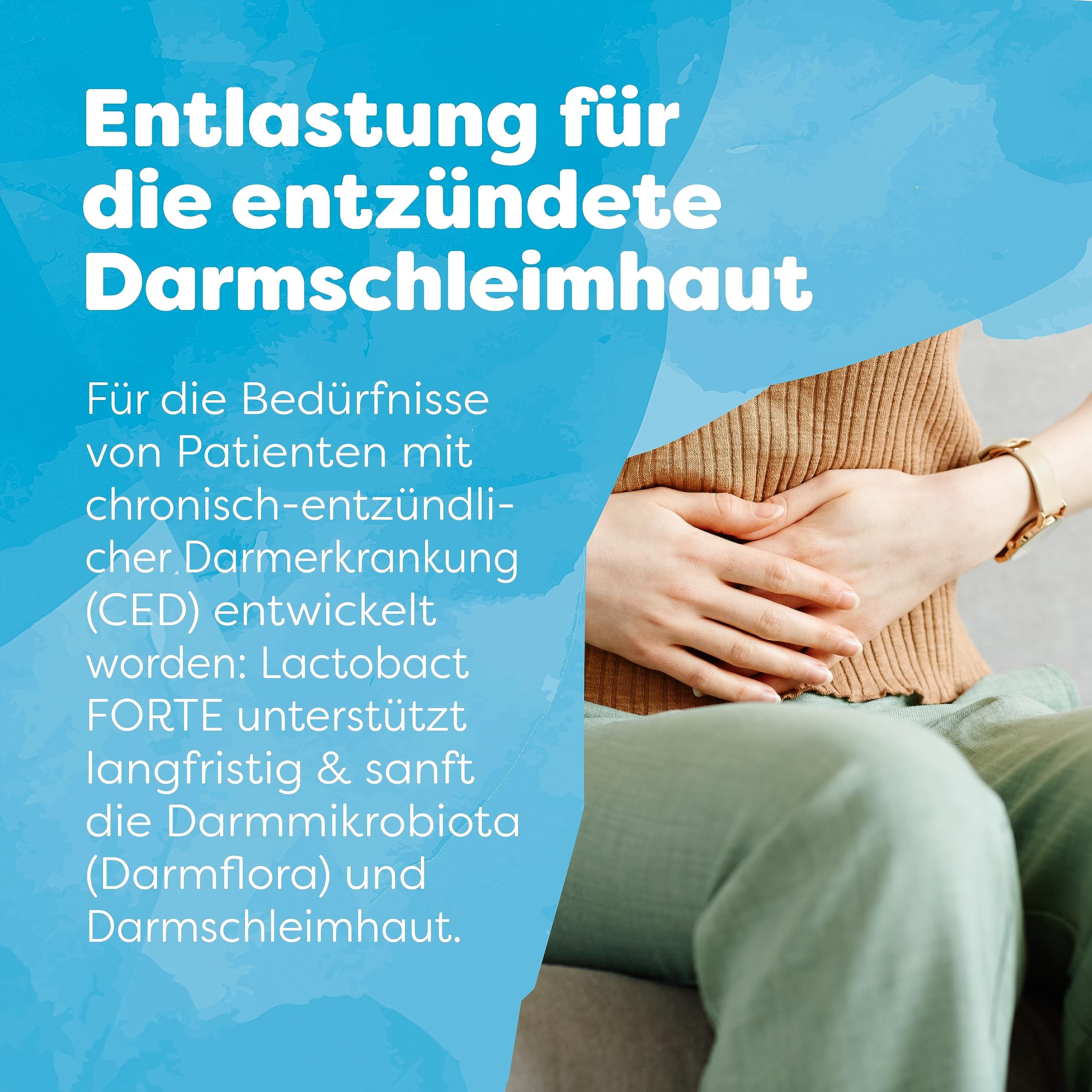Lactobact FORTE Spar-Set 2x120 Kapseln. Zur diätetischen Behandlung einer entzündeten Darmschleimhaut.