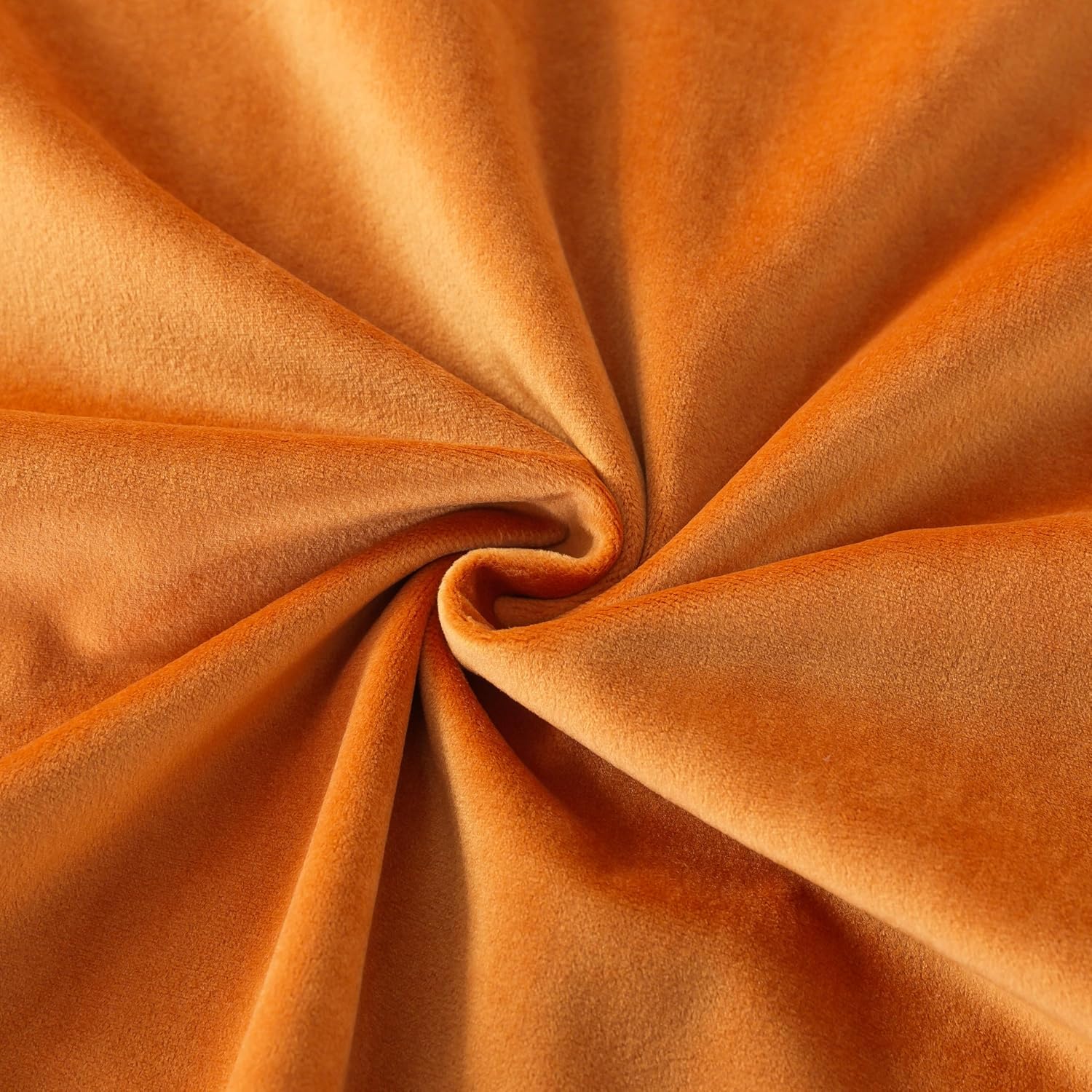 H HOUSEHOLD Set of 2 Velvet King Size Pillowcase, Soft and Cozy Luxury Fuzzy Flannel 20x36 Inches Pillow Cover with Zipper (King (20 x 36 Inch), Orange) - Image 3