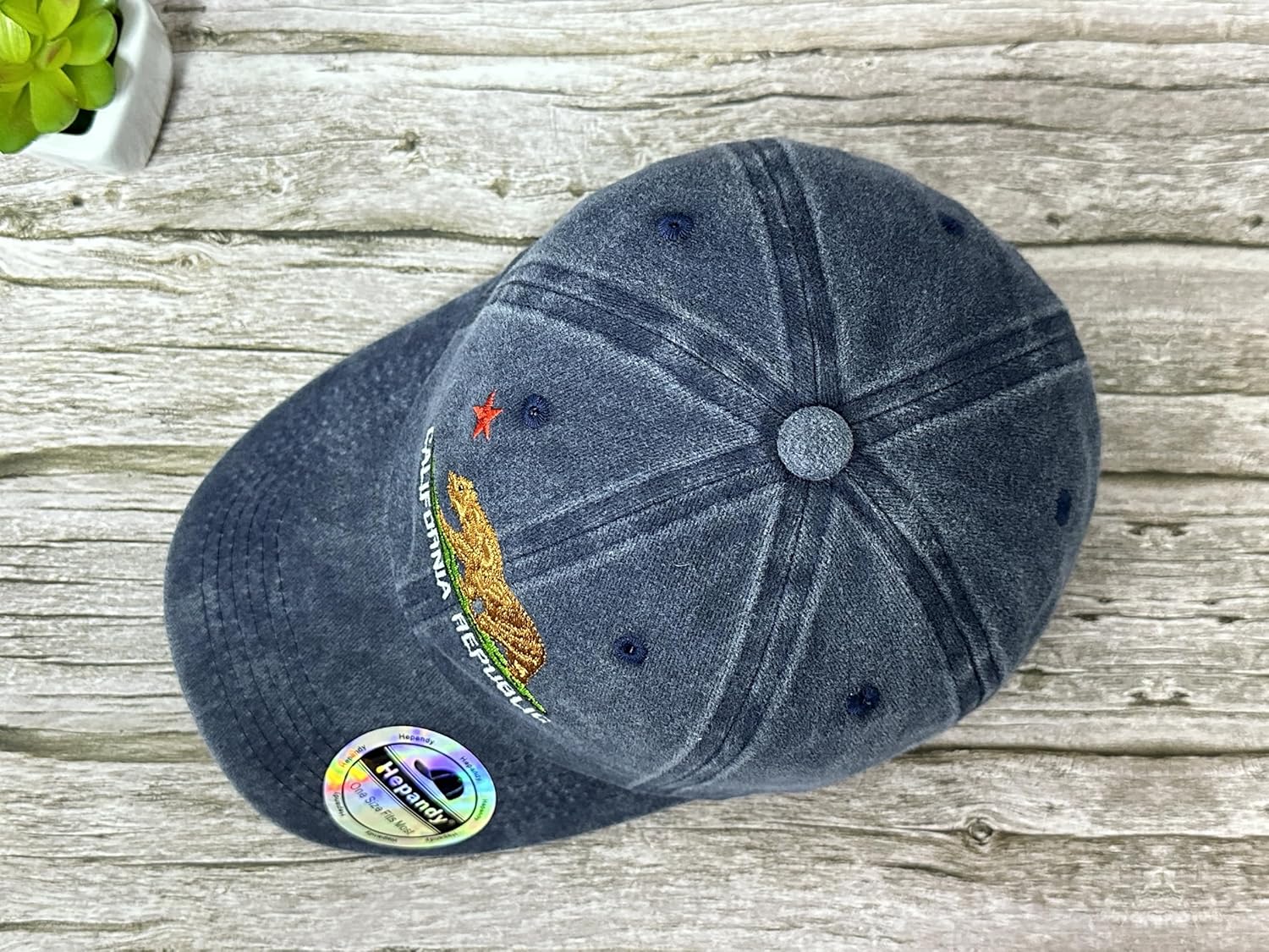 Hepandy Embroidered California Bear Hats - Image 7