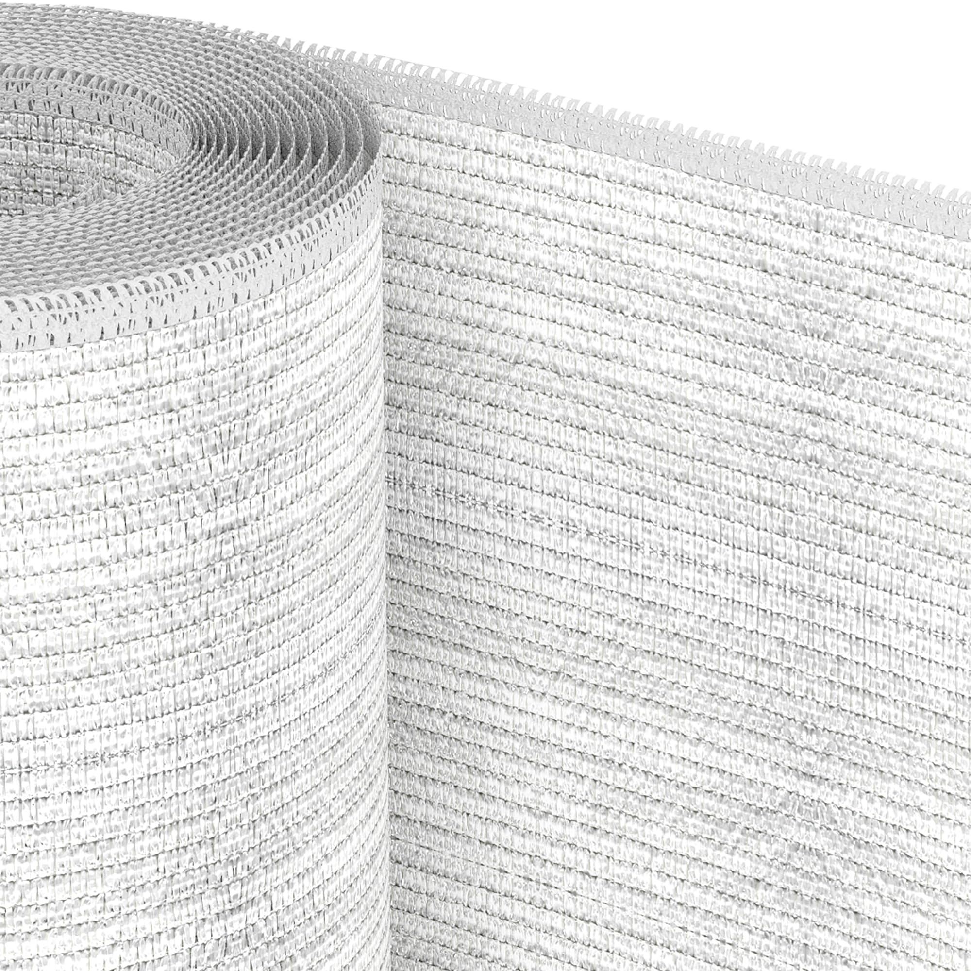 TENAX Malla de Ocultación Soleado in White 1,00x50 m Blanco, Malla Tejida para Ocultar Terrazas, Balcones y Jardines