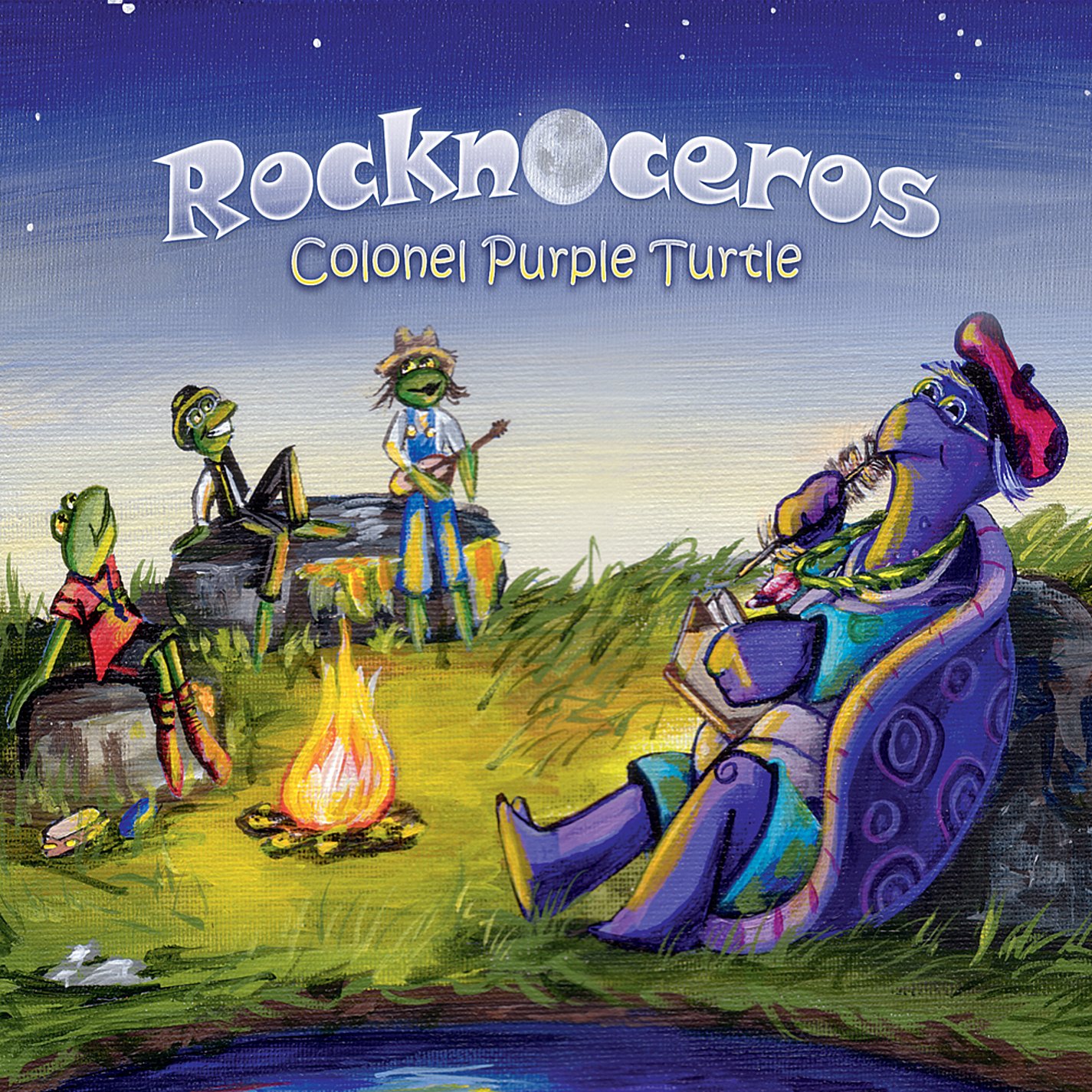 Colonel Purple Turtle [Audio CD] Rocknoceros