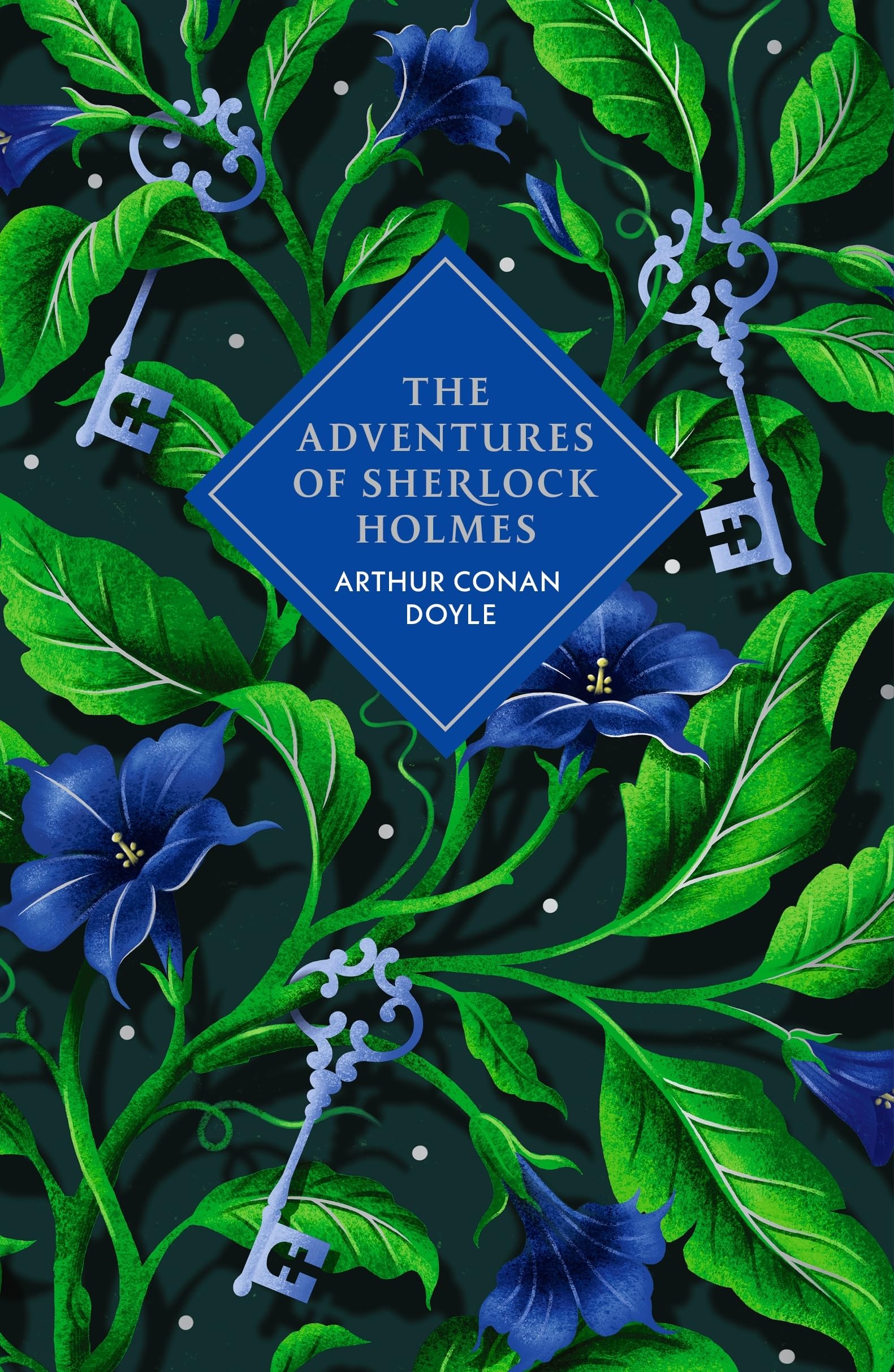 The Adventures of Sherlock Holmes: A sprayed edge gift edition of the most mysterious and satisfying Sherlock Holmes stories with marbled endpapers, ... and ribbon (Vintage Collector's Classics)