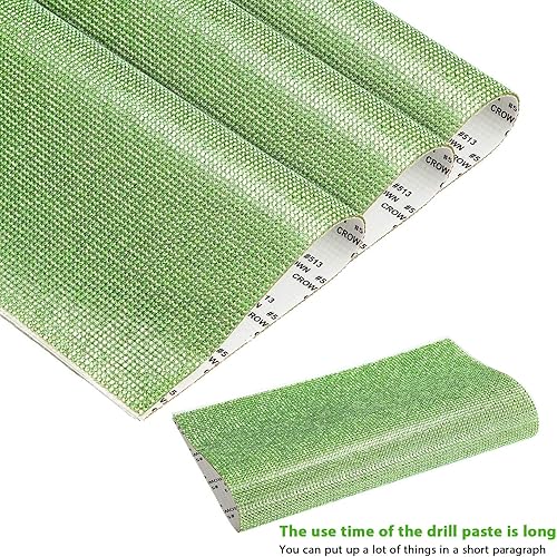 Vista 148 de Outus 12000 piezas de lámina de strass Bling Bling, calcomanías de strass, autoadhesivas, calcomanías para decoración de autos DIY, calcomanías