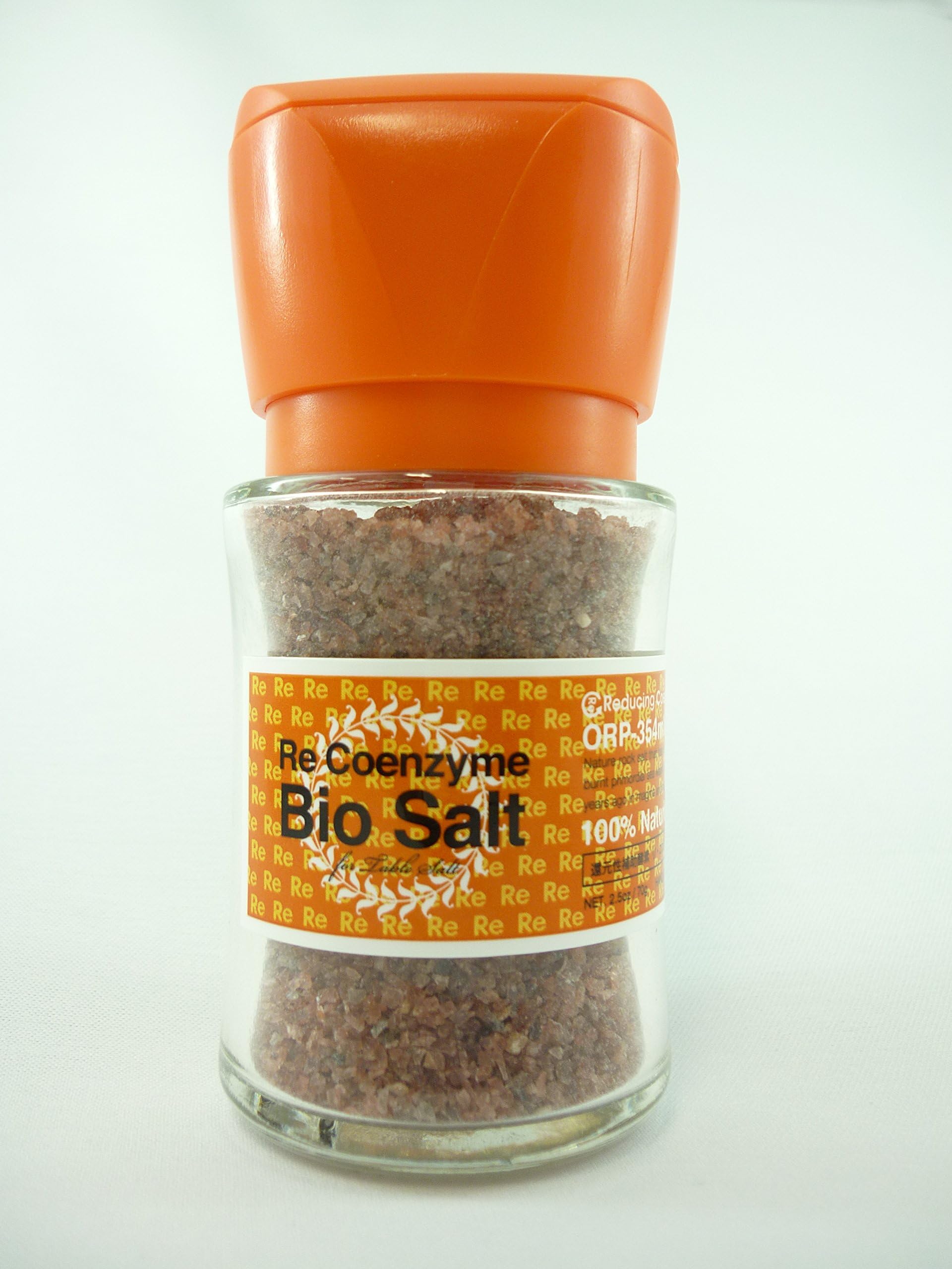 Re Coenzyme Bio Salt 70g with Mill - Organic Mineral Salt