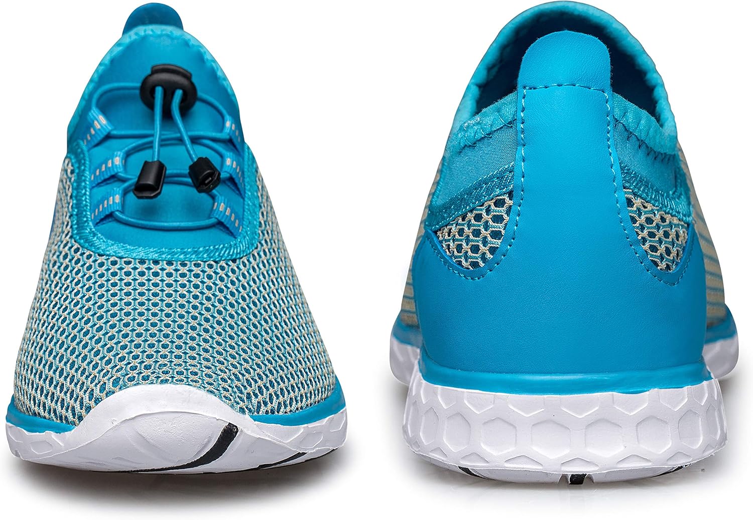 DOUSSPRT Women's Water Shoes Quick Drying Sports Aqua Shoes 11 Moonlight 001