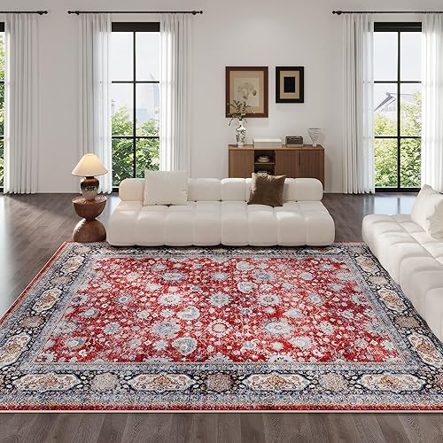 Miniatura 266 de Rugcomf Tapete para puerta interior, 2 x 3, lavable a máquina, tapete antideslizante de pelo bajo, para entrada, cocina, puerta principal, entrada